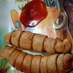 A picture of Layered potato rolls.