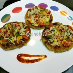 A picture of Brinjal Pizza Discs.