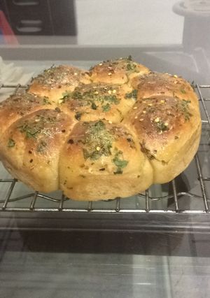 A picture of Whole wheat masala Buns.