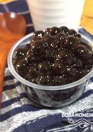 Foto resep Brown sugar boba - Boba homemade - resep boba kekinian