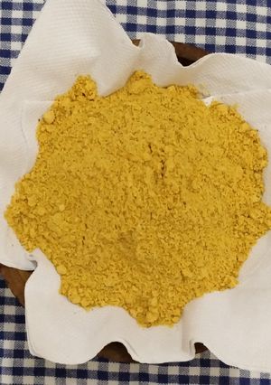 A picture of Idli Powder (Gun Powder).