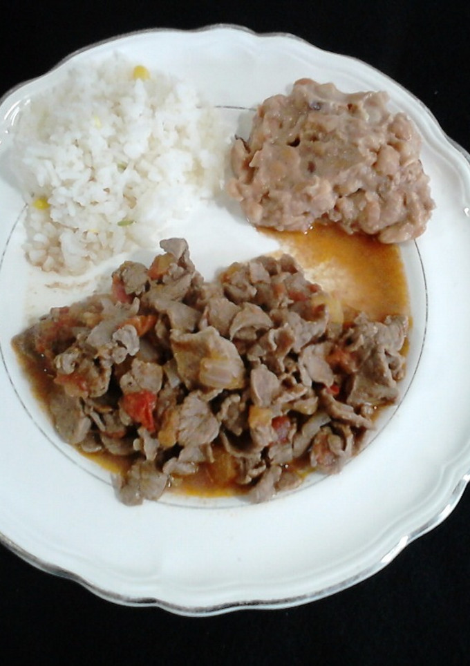 Una foto de Puntas de Filete a la Mexicana (La Llorona)