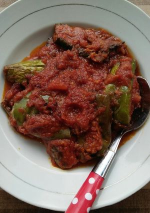 Foto resep Balado terong ikan jambal
