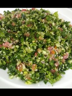 صورة لوصفة تبولة
