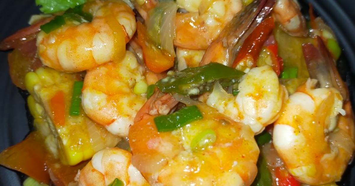 Resep Udang Asam Manis Pedas Oleh Yhoza Lintang Cookpad