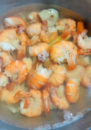 Foto resep Udang kuah bening