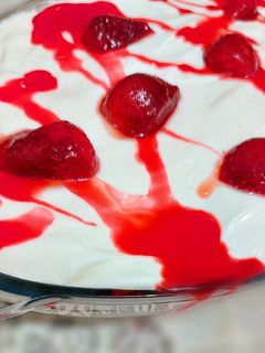 صورة لوصفة حلى دريم ويب بالفراولة 🍓