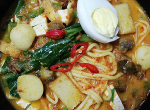 Gambar Mee Kari Ala Nyonya