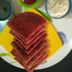 Beetroot Paratha A picture of Beetroot Paratha.