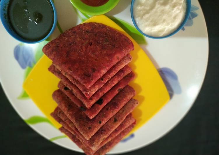 Beetroot Paratha