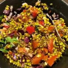 Sprouts moong dal A picture of Sprouts moong dal.
