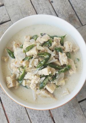 Foto resep Jangan Lombok (Sayur Tempe dan Cabai Berkuah Santan)