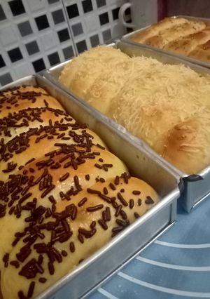 Foto resep Roti Manis (Metode Autolysis : Tanpa Ulen adonan kalis elastis)