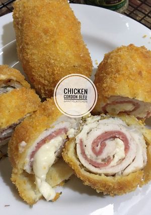 Foto resep Chicken cordon bleu