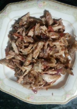 A picture of Leftover Chicken Shawarma.
