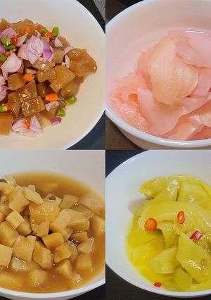 รูปของ รวมเครื่องข้าวต้ม 4 อย่าง อร่อยพร้อมทาน