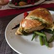Chicken Pesto pastry
