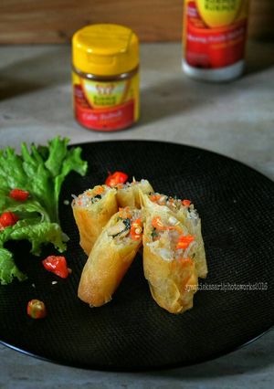 Foto resep Lumpia Bihun Pindang Tongkol Pedas