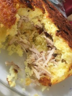 عکسی از دستور ته چین مرغ