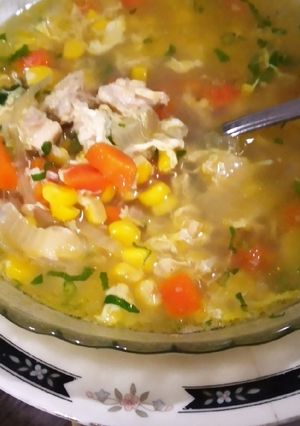 Foto resep Sup Ayam Jagung