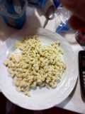 Pasta con mayonesa