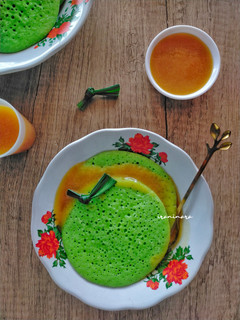 Foto resep Serabi Teflon Kuah Kinca