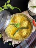Dim Bhapa (Steamed Egg Curry) Bengali lunch