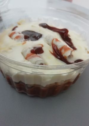 Una foto de Postre en vaso
