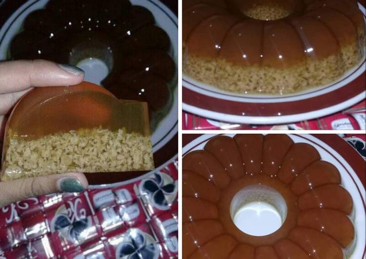 Rahasia Membuat Pudding lumut Anti Gagal