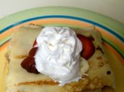A picture of nutella crepes