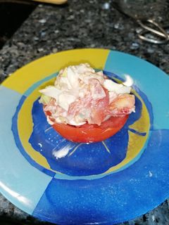 Una foto de Tomate relleno ligero