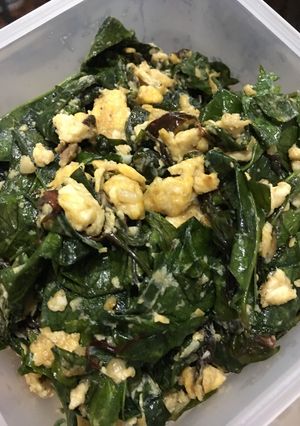 รูปของ “ใบเหลียงผัดไข่”#รักบ้านเกิด