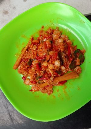 Foto resep Scalop bumbu merah