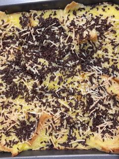 Foto resep Bread Pudding Choco Cheese