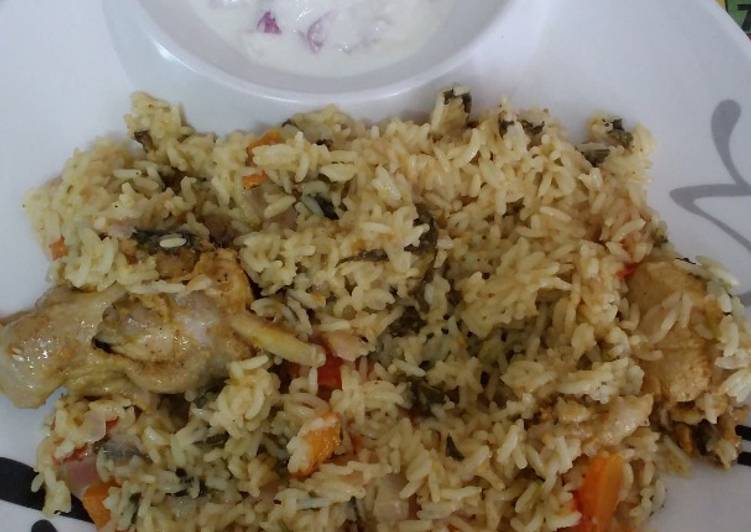 Recipe of Any-night-of-the-week Chicken Briyani