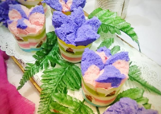 Standar Bagaimana cara bikin Bolu kukus mekar air kelapa yang menggugah selera