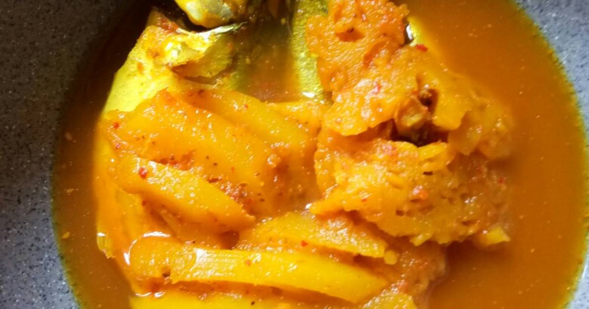 Resep Ikan Lempah Kuning Pakai Nanas Oleh Vio Cookpad 8667