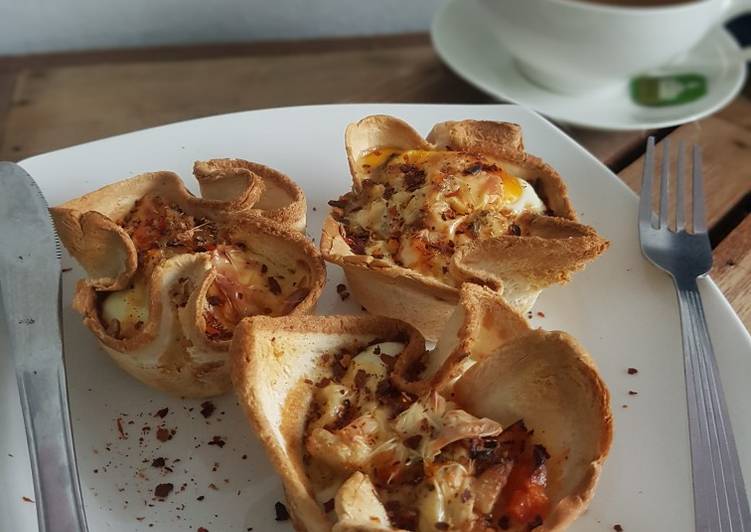 Langkah Langkah Memasak Egg muffins yang Sedap