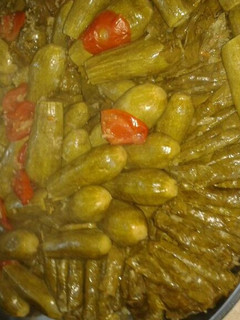 صورة لوصفة طريقة عمل محشي ورق العنب والكوسا