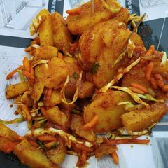 A picture of Chaatpata Aloo.