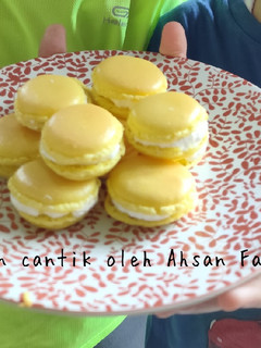 Foto resep Macaroon Cantik Oleh Ahsan Fathi (10 thn dan 8 thn)