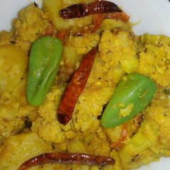 A picture of Cauliflower poppy mix.