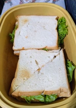 Foto resep Sandwich dengan Burger Sapi