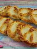 Bretzel dulces con crema