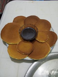 صورة لوصفة بان كيك اقتصادي وسهل 😋😋😋