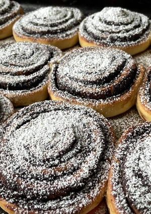 Kakaóscsiga Blundel tésztàból recept fotója
