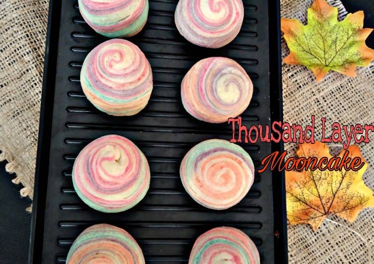 7 Resep: Thousand Layer Mooncake Kekinian