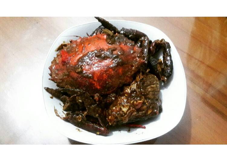Black Pepper Crab (Kepiting Lada Hitam) 🦀🍽😉