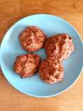 Falafel con remolacha x