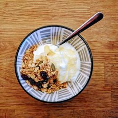 A picture of Granoggles - AKA homemade granola.